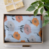 Papier Mousseline Modèle floral dynamique (Cadeau)