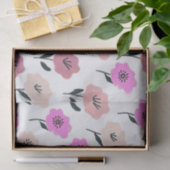 Papier Mousseline Modèle floral dynamique (Cadeau)