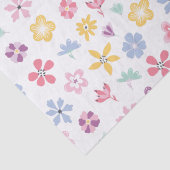 Papier Mousseline Modèle floral Fleur sauvage Whimsical (Détail)