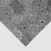 Papier Mousseline Modèle floral moderne et tendance (Détail)