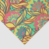 Papier Mousseline Modèle floral tropical de Key West Island (Détail)