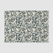 Papier Mousseline Modèle Floral William Morris (Recto)