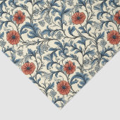 Papier Mousseline Modèle Floral William Morris (Détail)