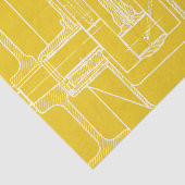 Papier Mousseline Modèle ouvrier de dessin mécanique VOTRE TOUTE (Détail)