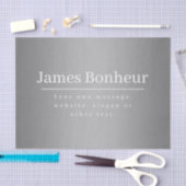 Papier Mousseline Modèle promotionnel modifiable pour les entreprise (Artisanat)