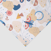 Papier Mousseline Modern Abstract Butterflies (Détail)