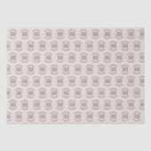 Papier Mousseline Modern custom company logo business branded (Recto)