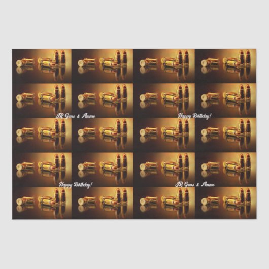 Papier Mousseline Modern Golden Cartridges (Recto)