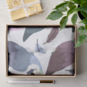 Papier Mousseline Modern Parrots Tropical Pattern  (Cadeau)