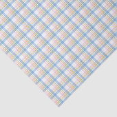 Papier Mousseline Modern Pastel Gingham  (Détail)