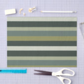 Papier Mousseline Moderna Linear | Sauge âgée et mousse d'hiver (Artisanat)
