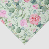 Papier Mousseline Moderne arrière - plan fleuri de verdure Découpage (Détail)