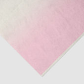 Papier Mousseline Moderne Blanc Pastel rose Ombre Gradient (Détail)