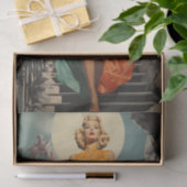 Papier Mousseline Moderne du milieu du siècle (Cadeau)