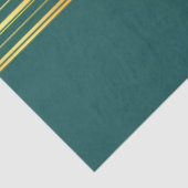 Papier Mousseline Moderne Green Gold Luxury Linen Texture Collection (Détail)