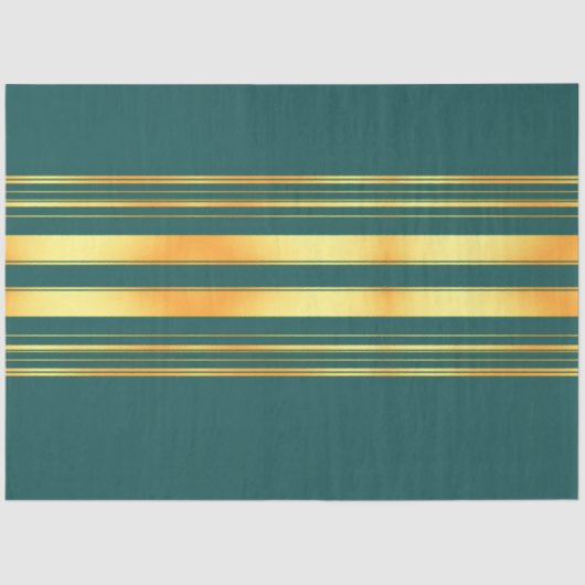 Papier Mousseline Moderne Green Gold Luxury Linen Texture Collection (Recto)