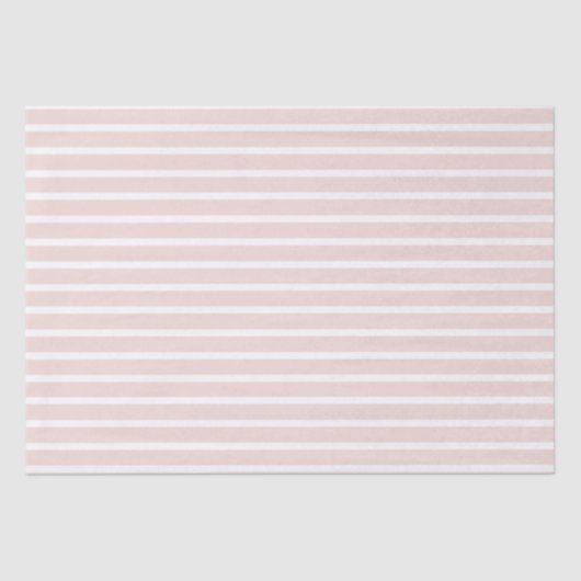 Papier Mousseline Moderne rose vif blanc rayures horizontales chic (Recto)