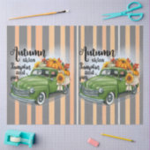 Papier Mousseline Moderne Thanksgiving Belle collection d'automne (Artisanat)