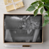 Papier Mousseline Moderne, vie urbaine parisienne (Cadeau)