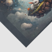 Papier Mousseline Moi et toi, les derniers de nous Rabbits (Détail)