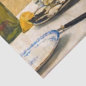 Papier Mousseline Moine avec huîtres, 1884 par Carl Gustaf Hellqvist (Détail)