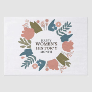 Papier Mousseline Mois de l'histoire des femmes