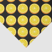 Papier Mousseline Moitié orange (Détail)