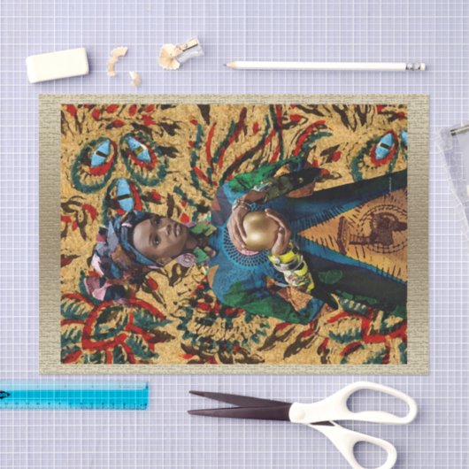 Papier Mousseline Mojo Princesse d'Afrique (Artisanat)