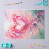 Papier Mousseline Mon Coeur Peint, Expressions d'Amour (Artisanat)