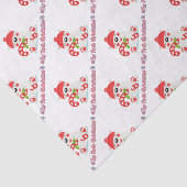 Papier Mousseline Mon premier bébé de Noël (Détail)