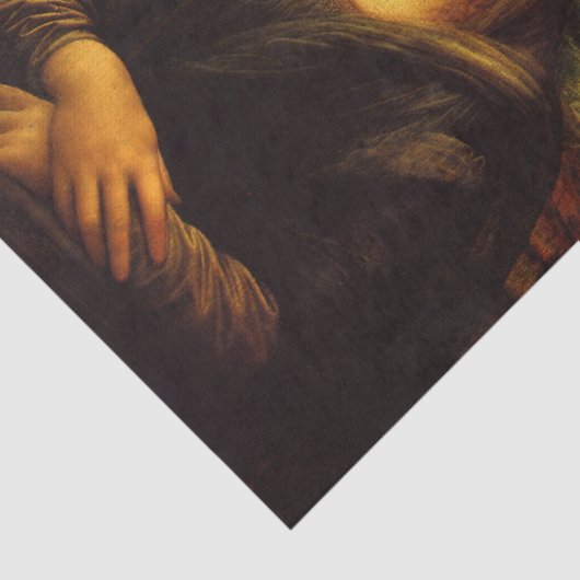 Papier Mousseline Mona Lisa Lady Portée (Détail)