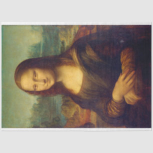 Papier Mousseline Mona Lisa, Léonard de Vinci