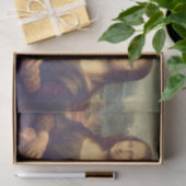 Papier Mousseline Mona Lisa par Leonardo da Vinci (Cadeau)