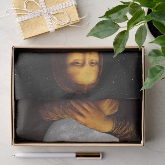 Papier Mousseline Mona Moona Lisa (Cadeau)