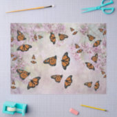 Papier Mousseline Monarque Butterflies (Artisanat)