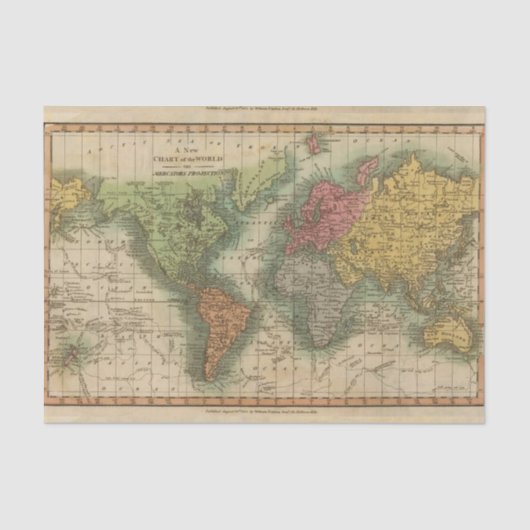 Papier Mousseline Monde 4 (Recto)