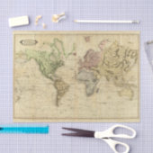 Papier Mousseline Monde 5 (Artisanat)