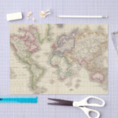 Papier Mousseline Monde 9 (Artisanat)