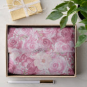Papier Mousseline Monde des roses (Cadeau)
