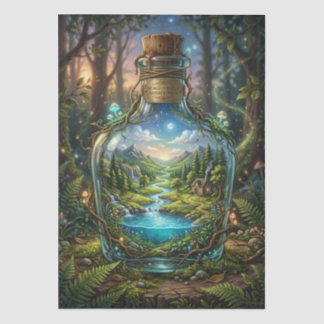 Papier Mousseline Monde en Flacon – Le Rêve de la Nature