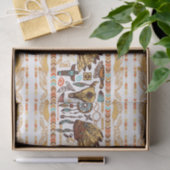 Papier Mousseline Monde occidental (Cadeau)