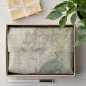 Papier Mousseline Monde sur la projection de Mercators (Cadeau)