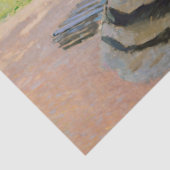 Papier Mousseline Monet- Camille sur une page de découpage d'un banc (Détail)