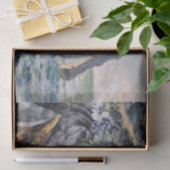 Papier Mousseline Monet Cliff d'Aval & Black Horse (Cadeau)