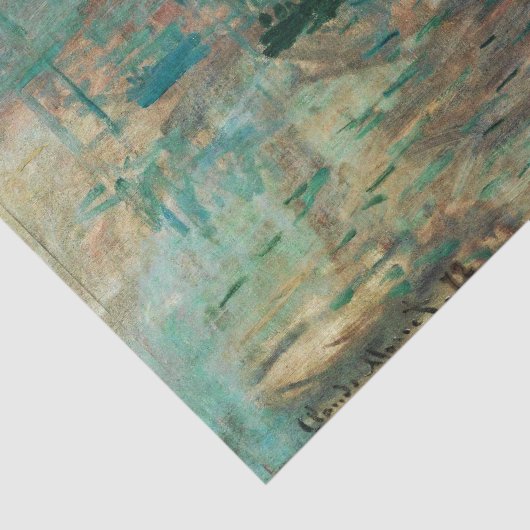 Papier Mousseline Monet - Impression, Découpage Sunrise (Détail)