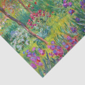 Papier Mousseline Monet "Le jardin d'Iris à Giverny" (Détail)
