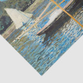 Papier Mousseline Monet - Le pont à Argenteuilt Découpage (Détail)