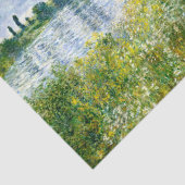 Papier Mousseline Monet - Les bords de Seine à Vetheuil (Détail)