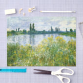 Papier Mousseline Monet - Les bords de Seine à Vetheuil (Artisanat)