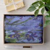 Papier Mousseline Monet - Lilac Irises (Cadeau)